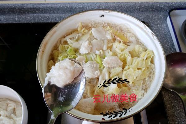 秋季养生鲷鱼丸子汤的做法图解11