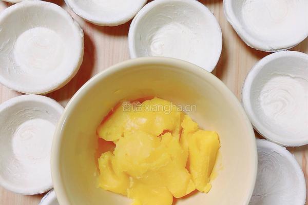 奶黄酥（蛋挞皮快手版）的做法图解1