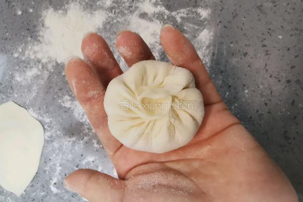 奶香豆沙包的做法图解13