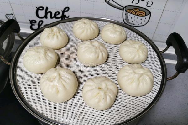 奶香豆沙包的做法图解15