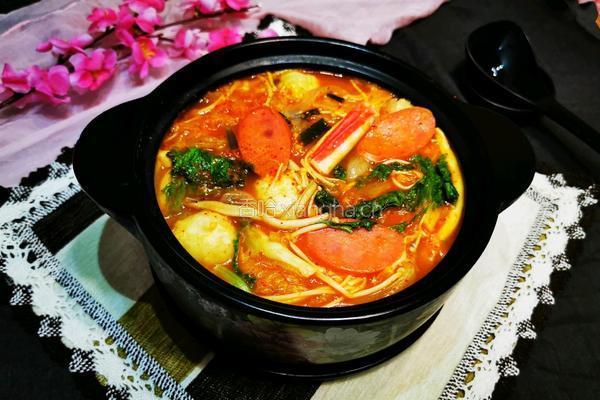 韩国泡菜芝士火锅的做法图解17