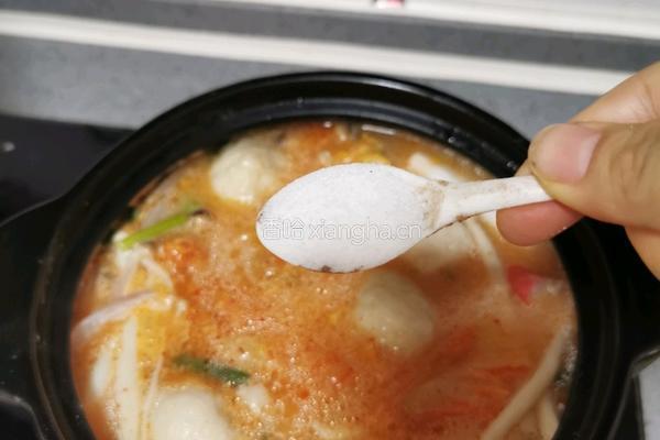 韩国泡菜芝士火锅的做法图解12