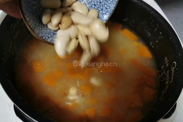 南瓜白芸豆苞谷臻的做法图解8