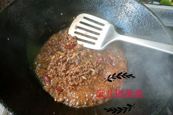 肉末酸豆角的做法图解9