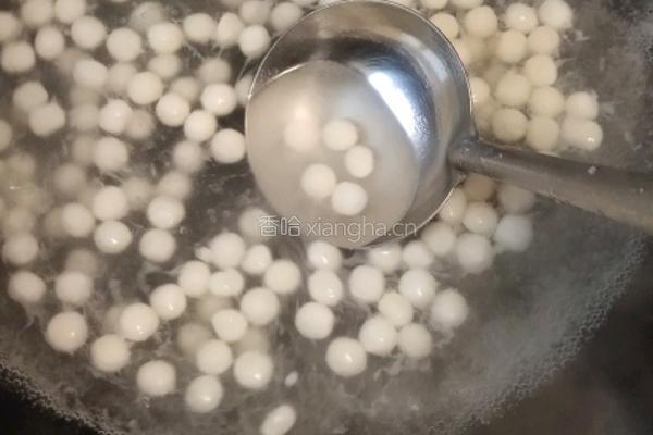 红豆牛奶圆子的做法图解4