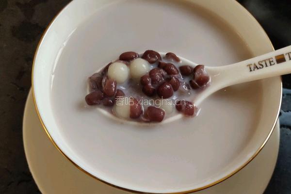 红豆牛奶圆子的做法图解5