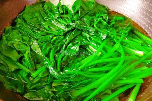 蒜茸菠菜的做法图解3