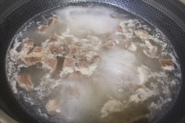 萝卜焖牛腩的做法图解5