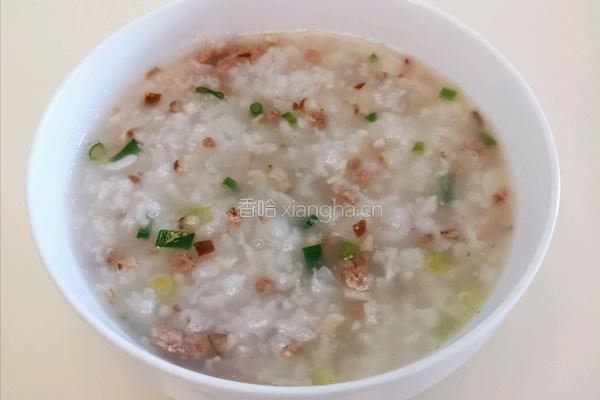香菇瘦肉粥的做法图解9