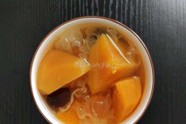 木瓜银耳糖水的做法图解6