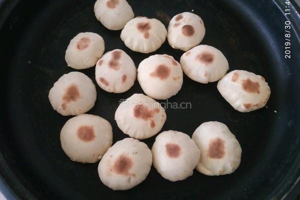香蕉芝麻小发饼的做法图解10
