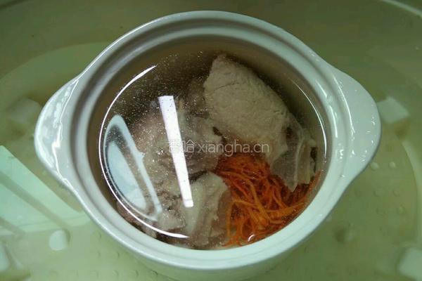 虫草花排骨汤的做法图解5