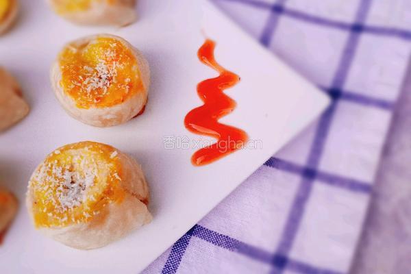 椰蓉香蕉飞饼卷的做法图解11