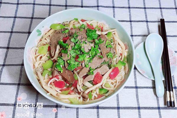 鸭肝菌汤面的做法图解13