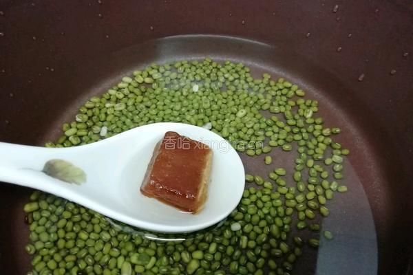 绿豆海带糖水的做法图解4