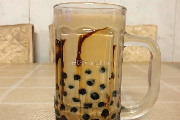 黑糖脏脏珍珠奶茶的做法图解11
