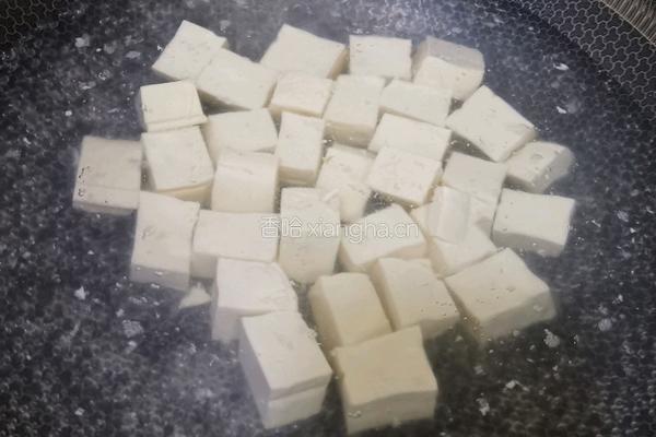 红烧豆腐的做法图解2