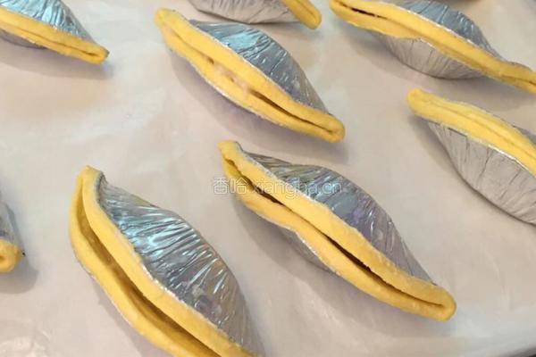 蛋挞皮烤榴莲的做法图解7