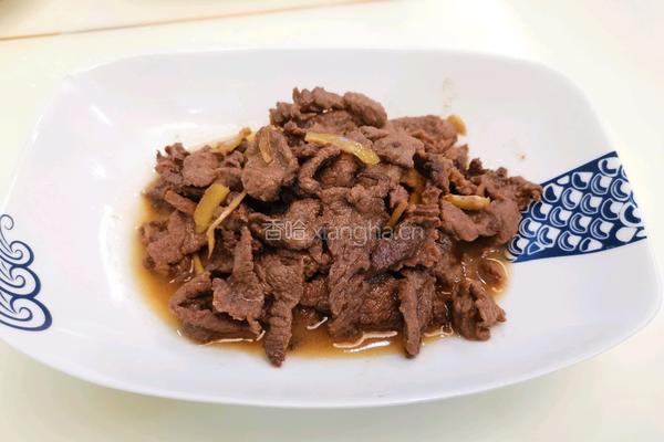 炒马肉的做法图解7