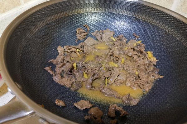 炒马肉的做法图解6