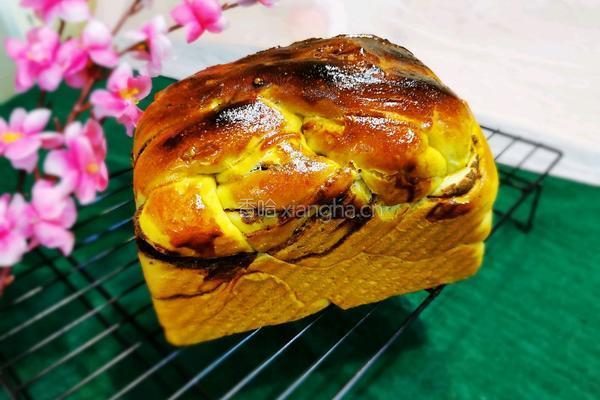 红豆沙土司的做法图解24