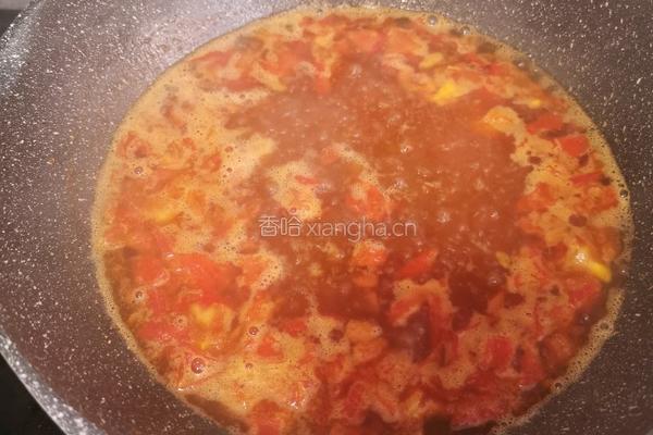 西红柿鸡蛋冒煎饼的做法图解16