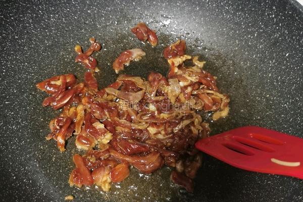 豇豆炒肉的做法图解6