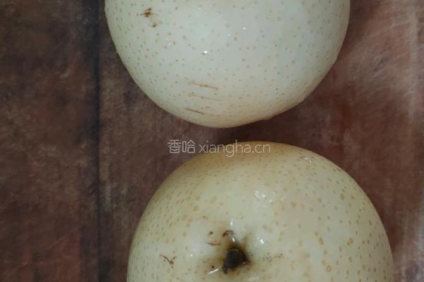 川贝蒸雪梨的做法图解1