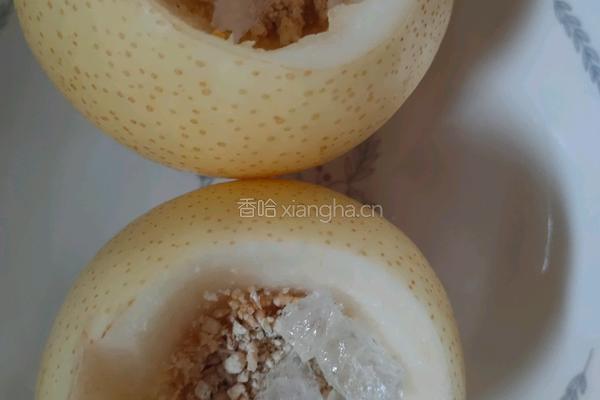 川贝蒸雪梨的做法图解6