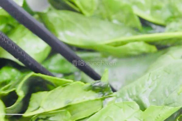 减肥餐～菠菜意面的做法图解3