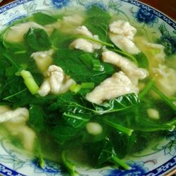辣椒叶鸡肉片汤的做法[图]