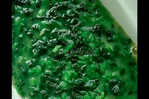 菠菜鸡蛋糕的做法图解10