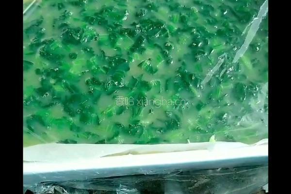 菠菜鸡蛋糕的做法图解12