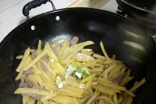 土豆炒牛肉的做法图解9