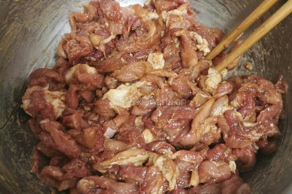 京酱肉丝的做法图解4