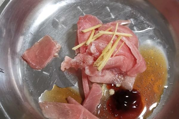 豆角炒肉的做法图解4