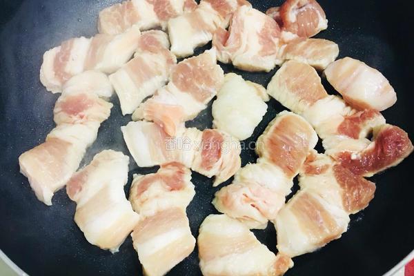 香煎五花肉的做法图解4