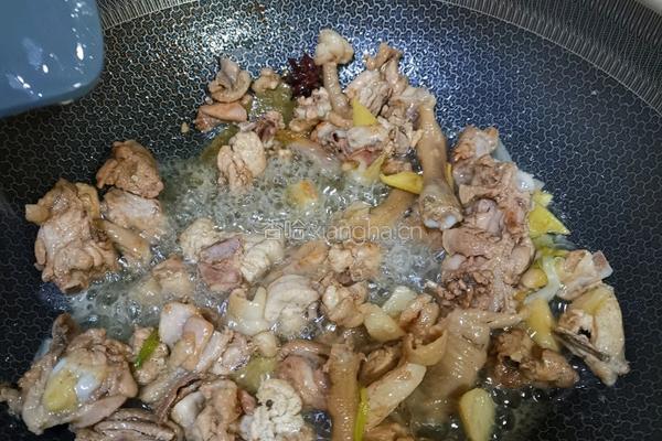 炒鸡肉的做法图解6