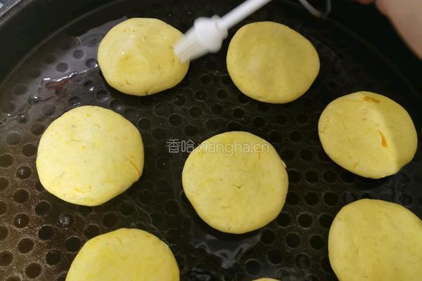 南瓜芸豆糯米饼的做法图解13
