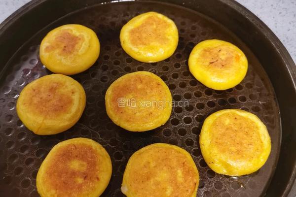 南瓜芸豆糯米饼的做法图解15