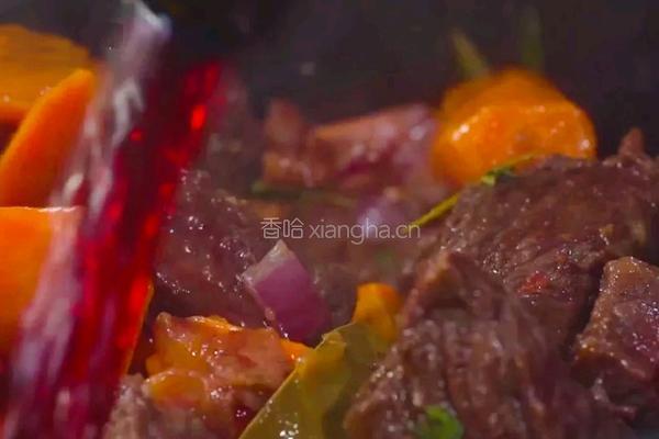 法式红酒烩牦牛肉的做法图解8