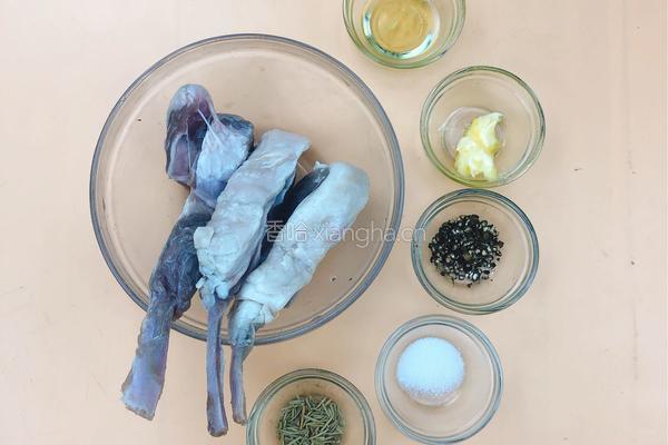减肥餐～迷迭香烤羊排的做法图解1