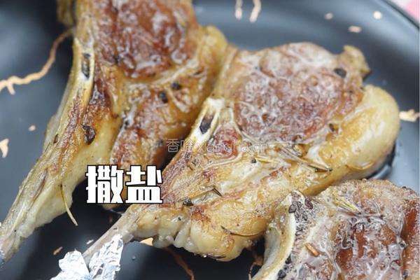 减肥餐～迷迭香烤羊排的做法图解6