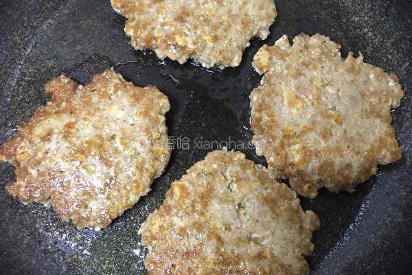豆腐鸡肉饼的做法图解10