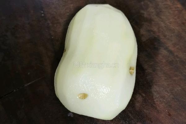 秋葵土豆泥的做法图解3