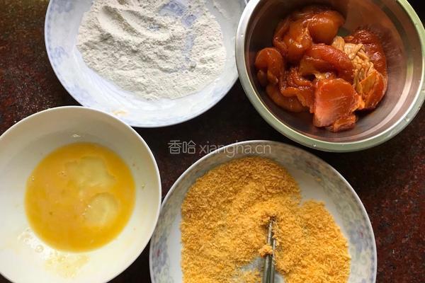 自制鸡排的做法图解1