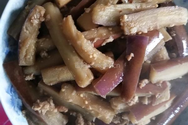 肉沫茄子的做法图解6