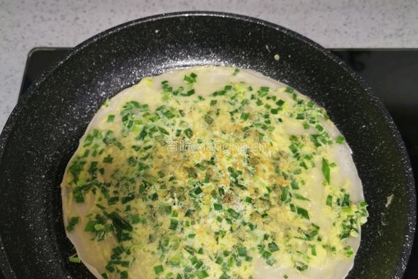 韭菜鸡蛋煎饼的做法图解15