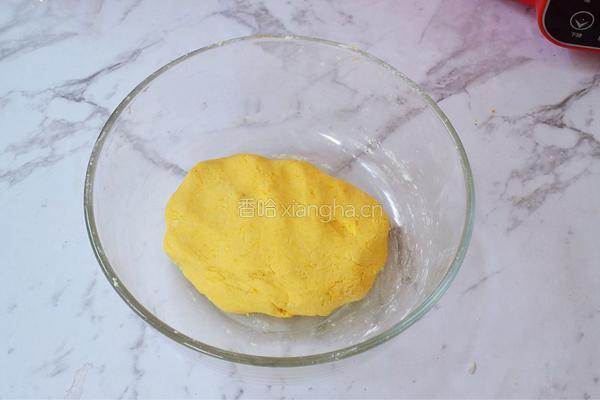 南瓜紫薯糯米球的做法图解6