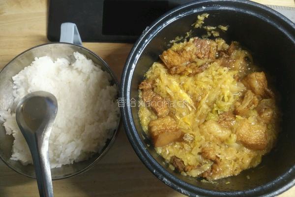 酸菜炖五花肉的做法图解9